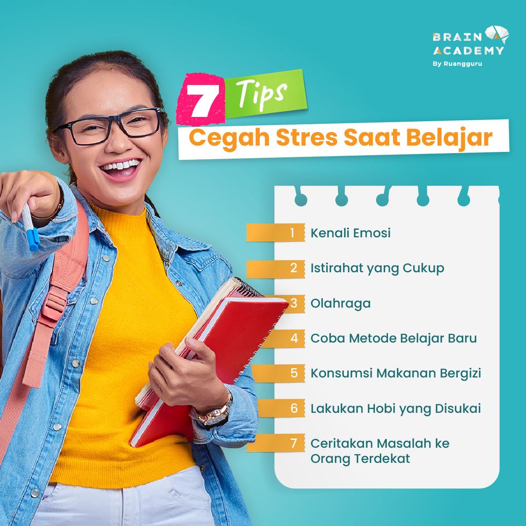 7 Tips Atasi Stress Saat Belajar, Kamu Sudah Coba?